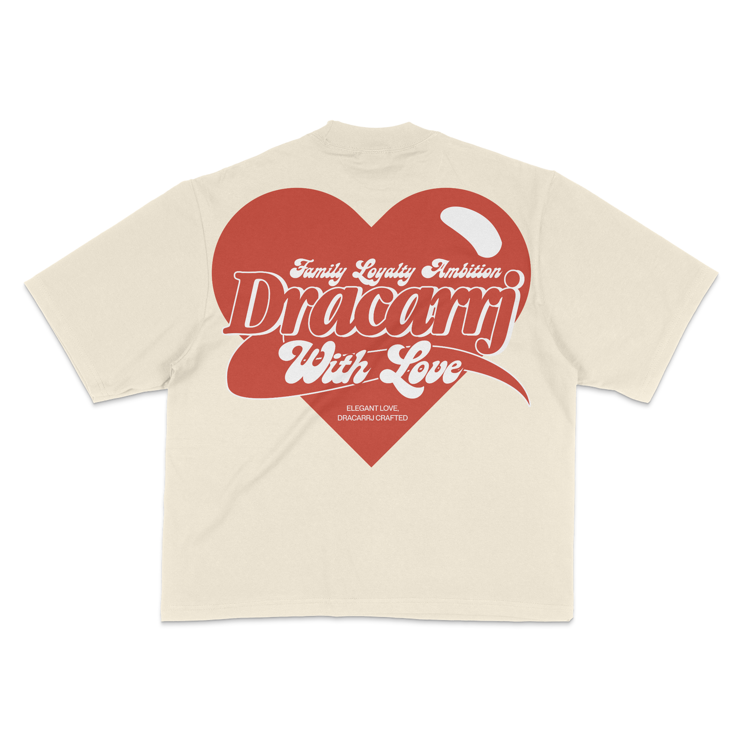 ELEGANT LOVE 7.5 OZ HEAVYWEIGHT DROPSHOULDER TEE