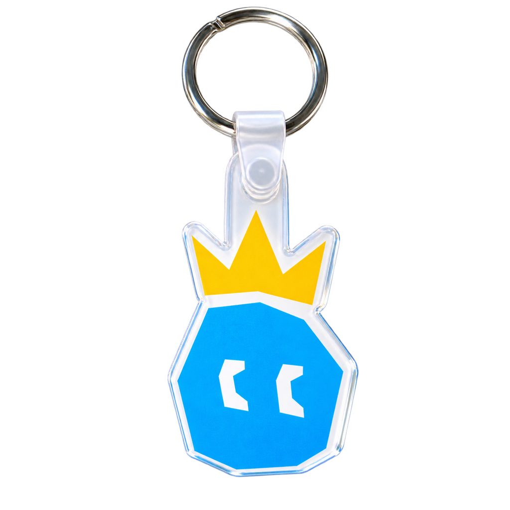 CROWN KEY CHAINS WITH RING