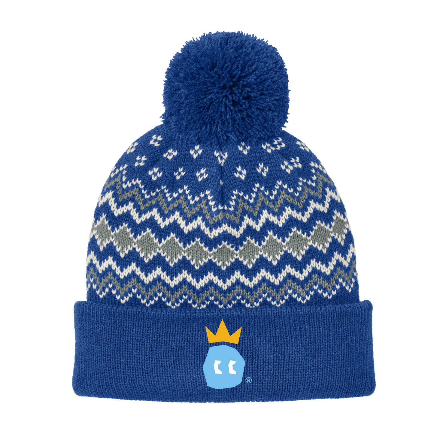 CROWN ALPINE POM BEANIE