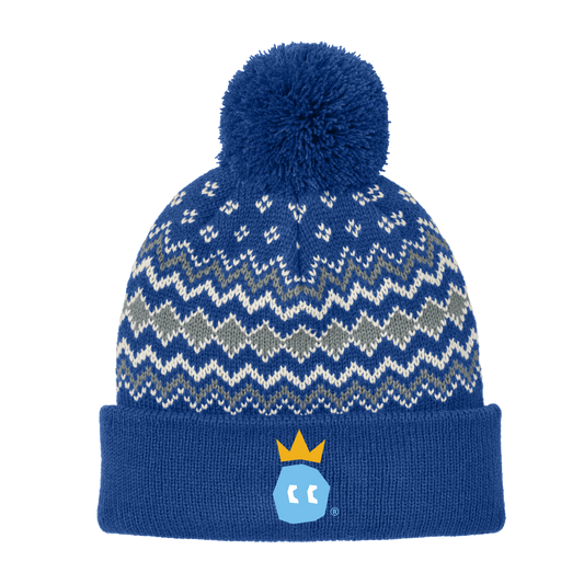 CROWN ALPINE POM BEANIE
