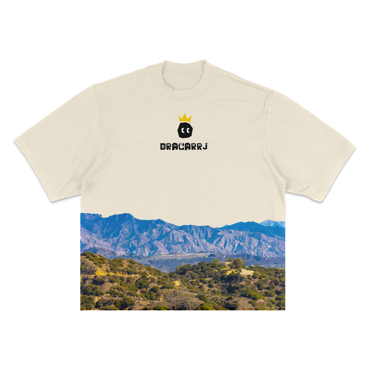 7.5 OZ MAX HEAVYWEIGHT OVERSIZED CALI SCENE TEE