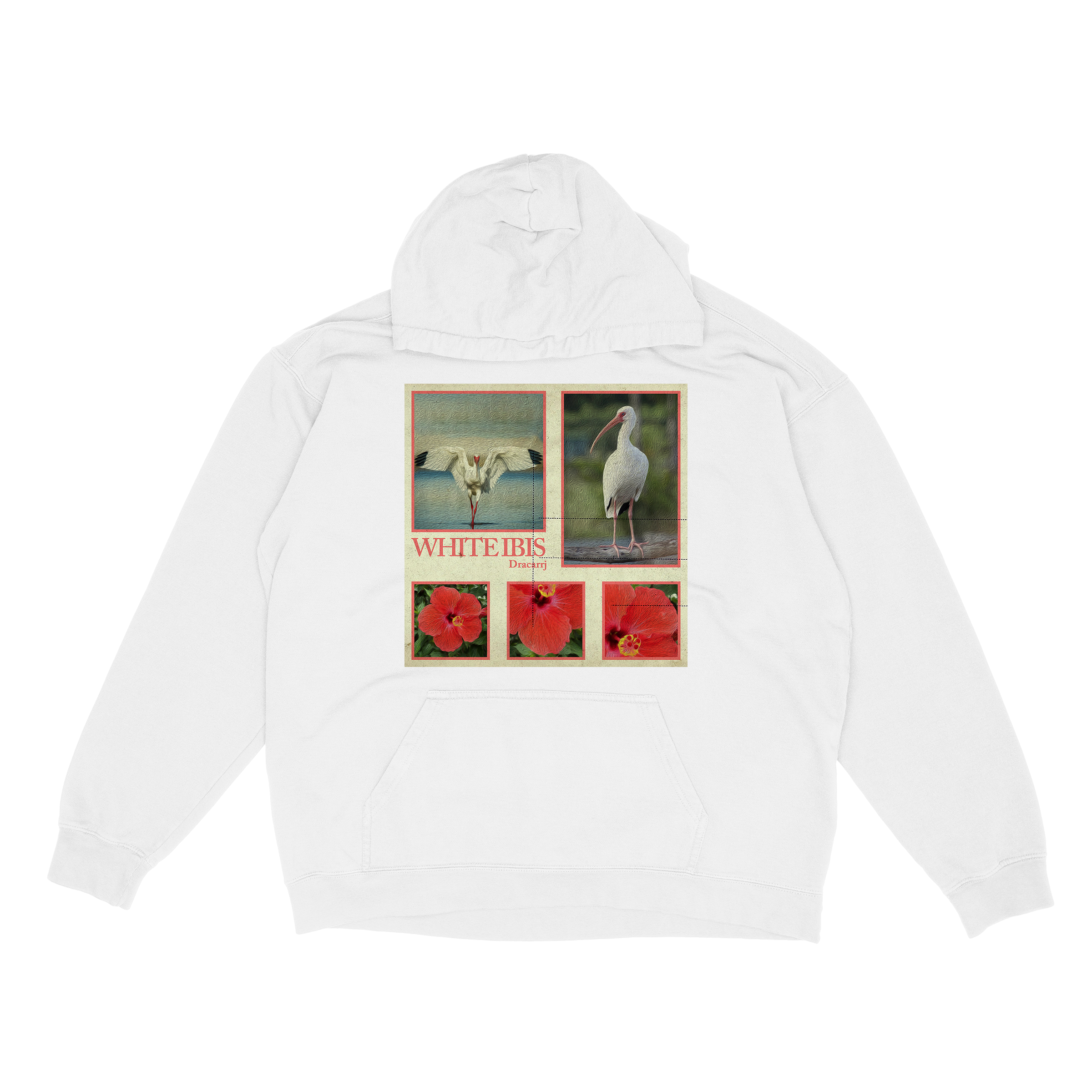 White Ibis hoodie