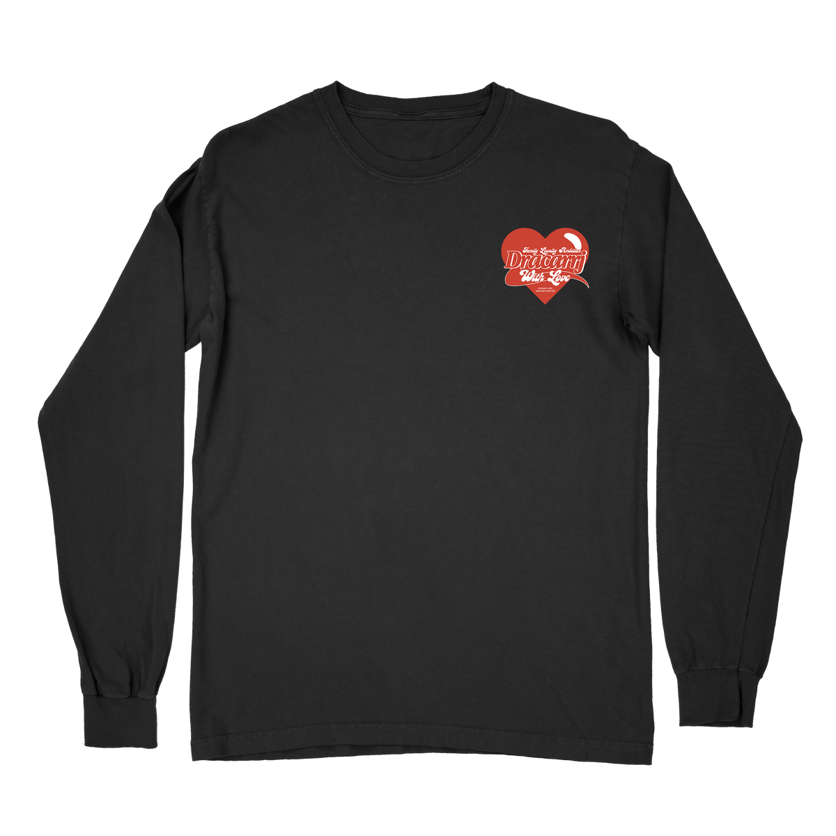 COMFORT COLORS HEAVYWEIGHT RING SPUN ELEGANT LOVE LONG SLEEVE