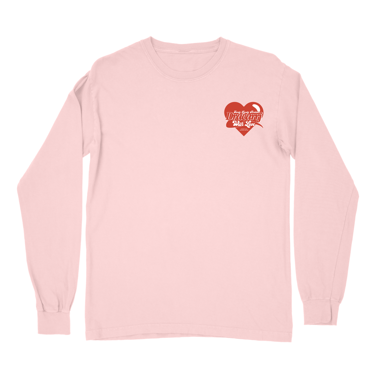 COMFORT COLORS HEAVYWEIGHT RING SPUN ELEGANT LOVE LONG SLEEVE
