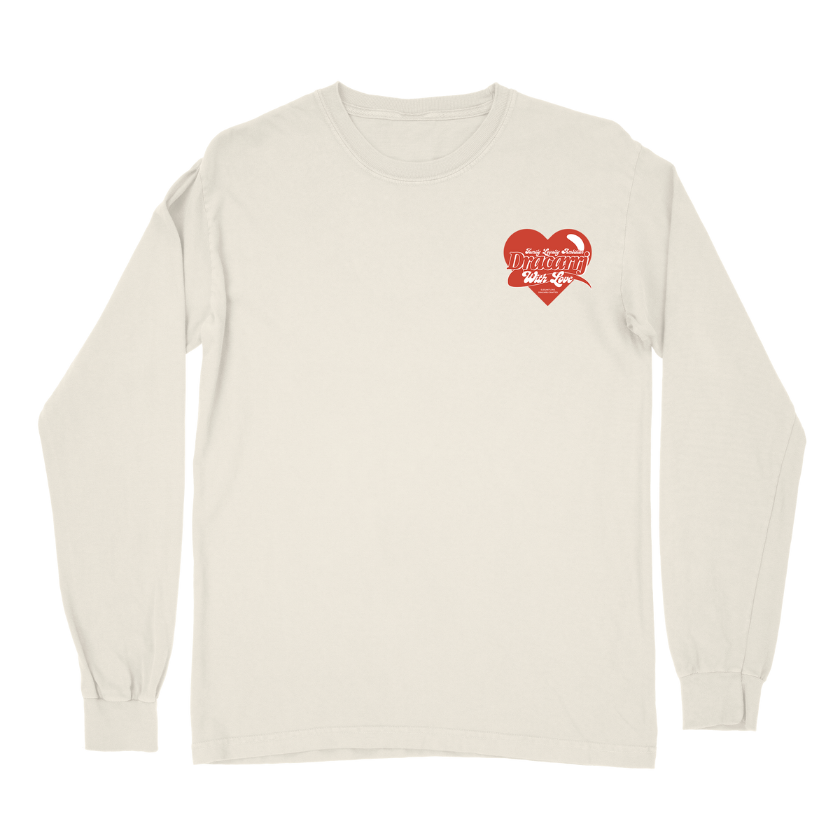 COMFORT COLORS HEAVYWEIGHT RING SPUN ELEGANT LOVE LONG SLEEVE
