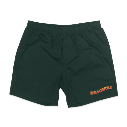 Dracarrj Flame shorts