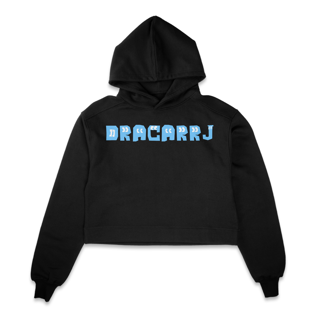 CROWN GARMENT DYE CROPPED HOODIE