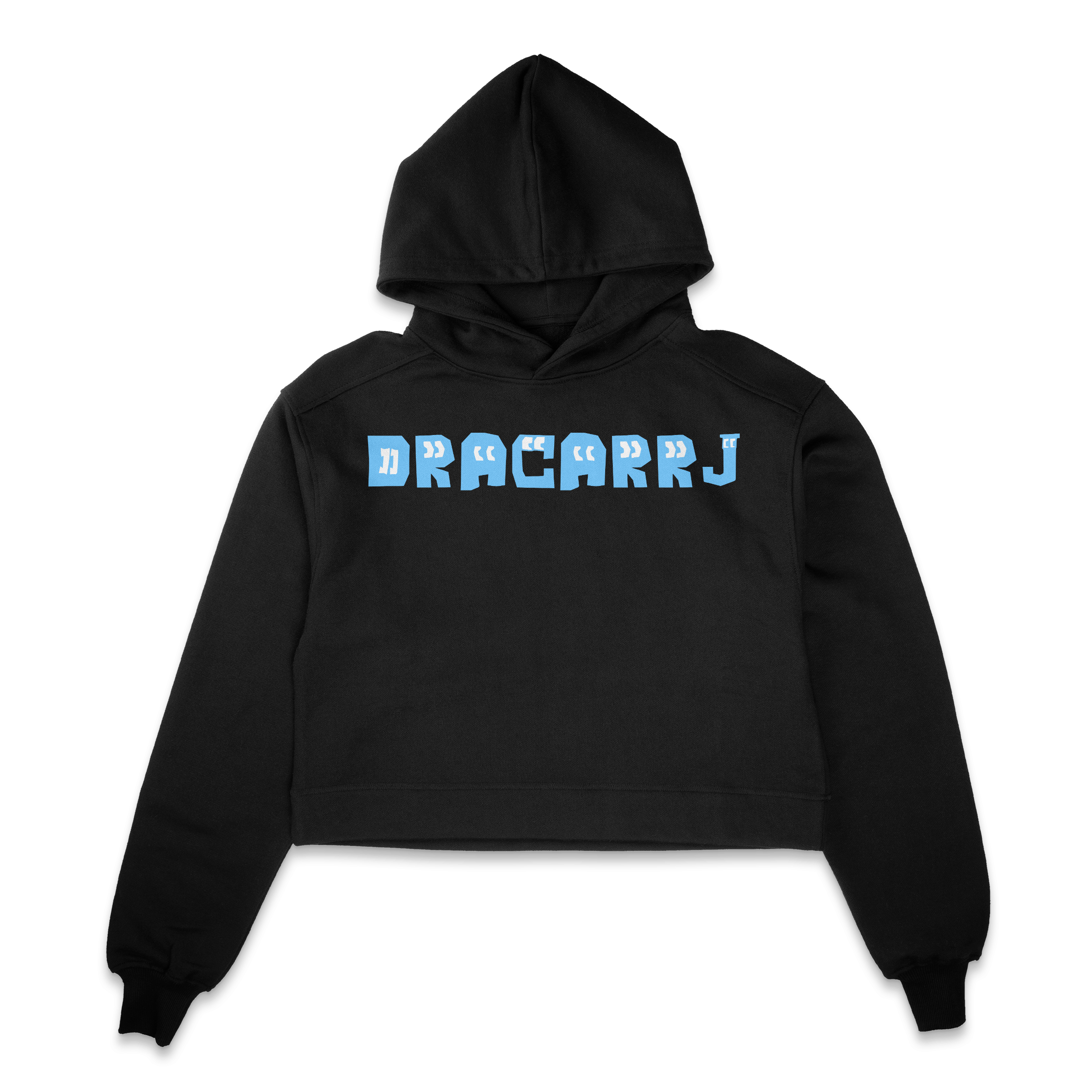 CROWN GARMENT DYE CROPPED HOODIE