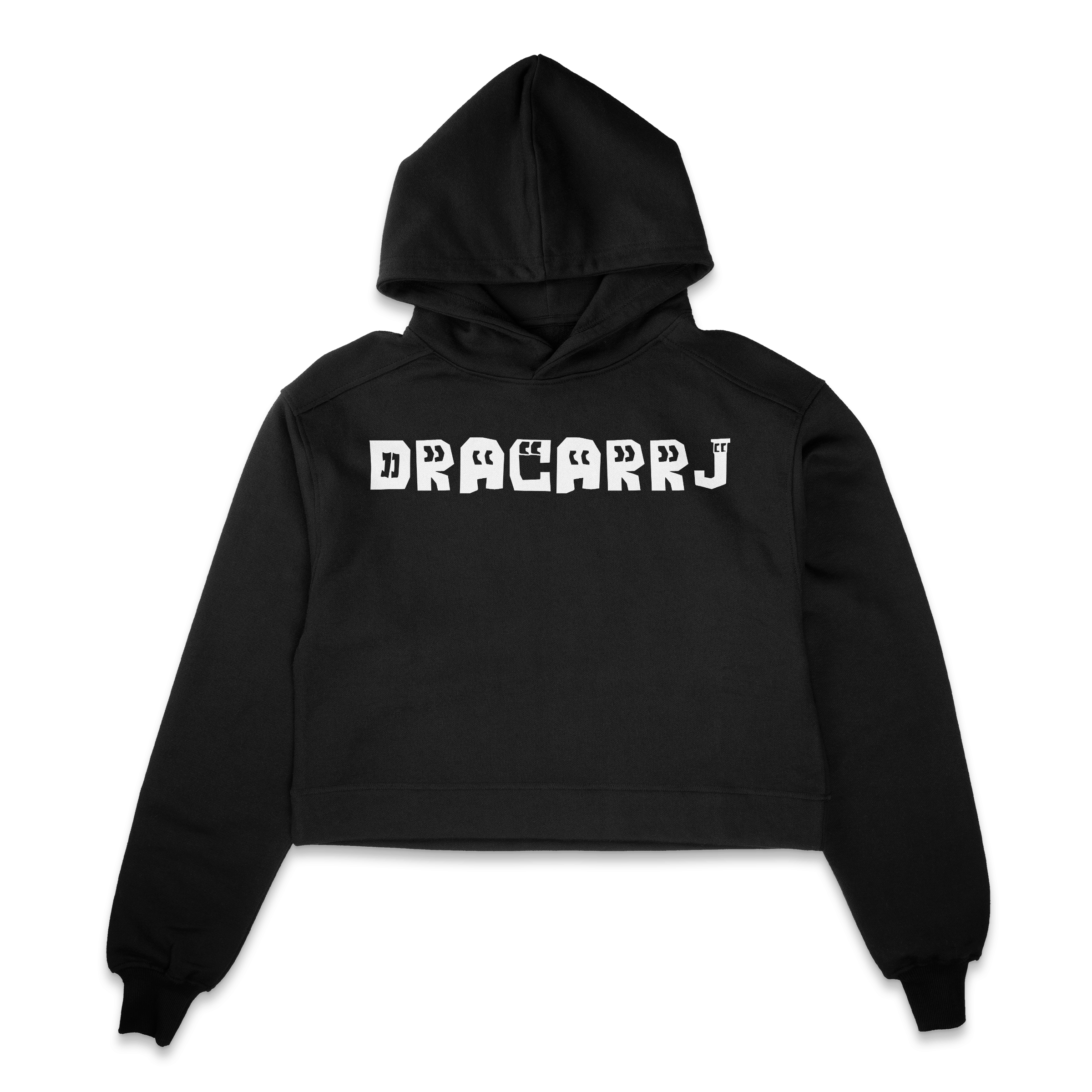 CROWN GARMENT DYE CROPPED HOODIE