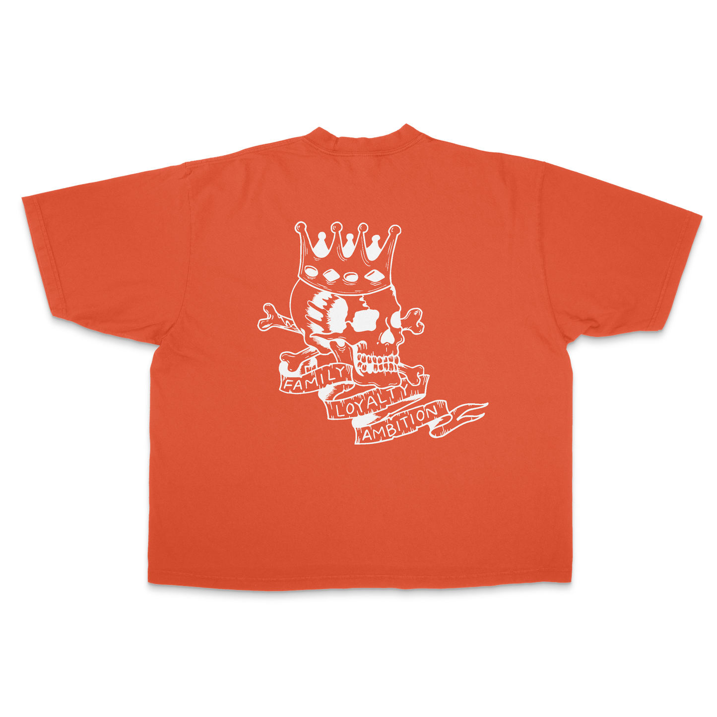 SKULL ESSENTIAL TEE 7.5 OZ MAX HEAVYWEIGHT GARMENT DROP SHOULDER TEE