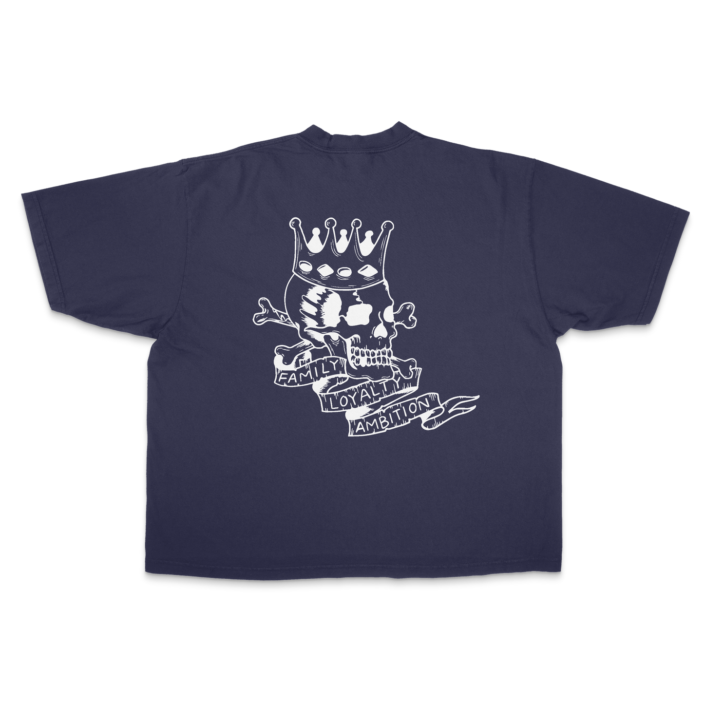 SKULL ESSENTIAL TEE 7.5 OZ MAX HEAVYWEIGHT GARMENT DROP SHOULDER TEE