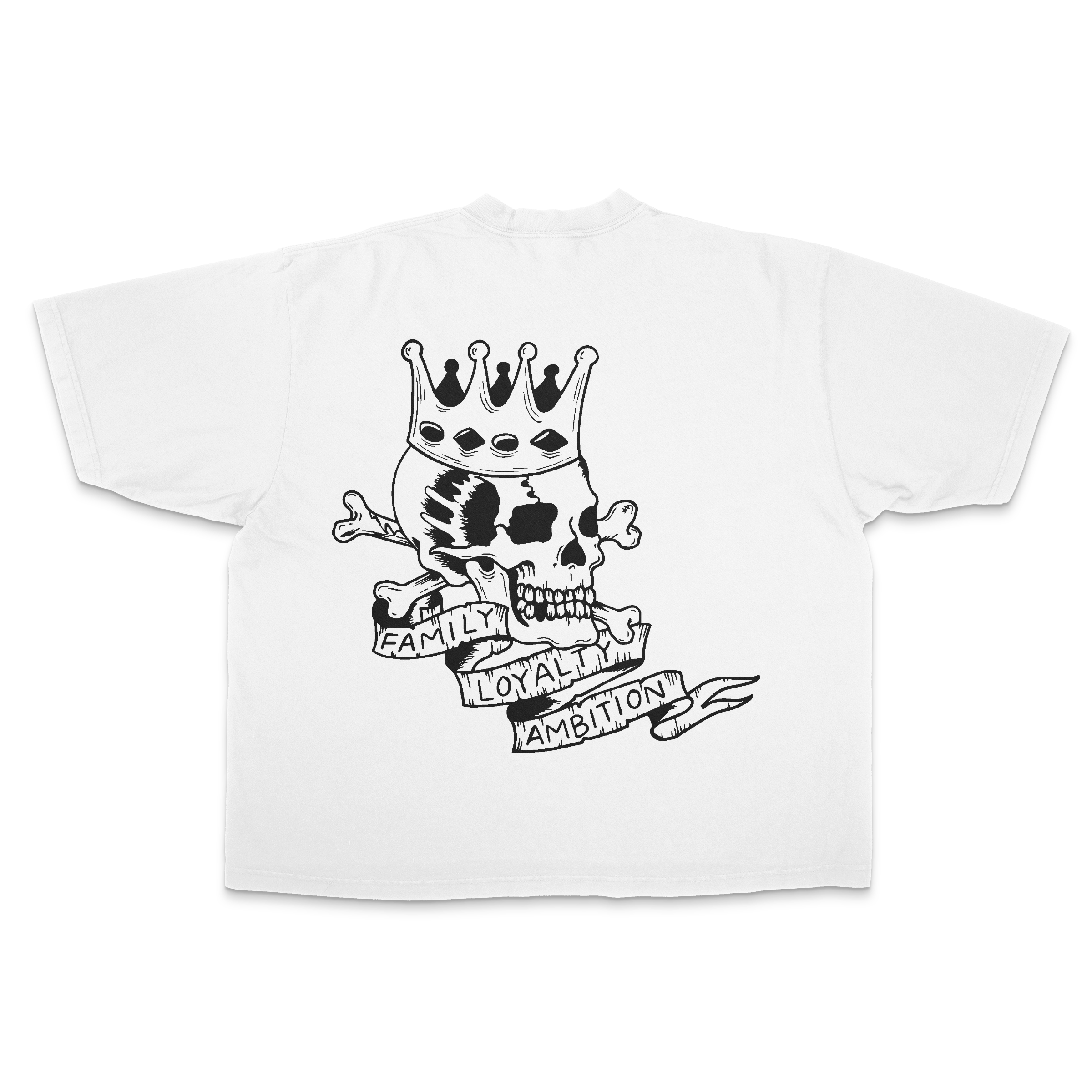 SKULL ESSENTIAL TEE 7.5 OZ MAX HEAVYWEIGHT OVERSIZED TEE