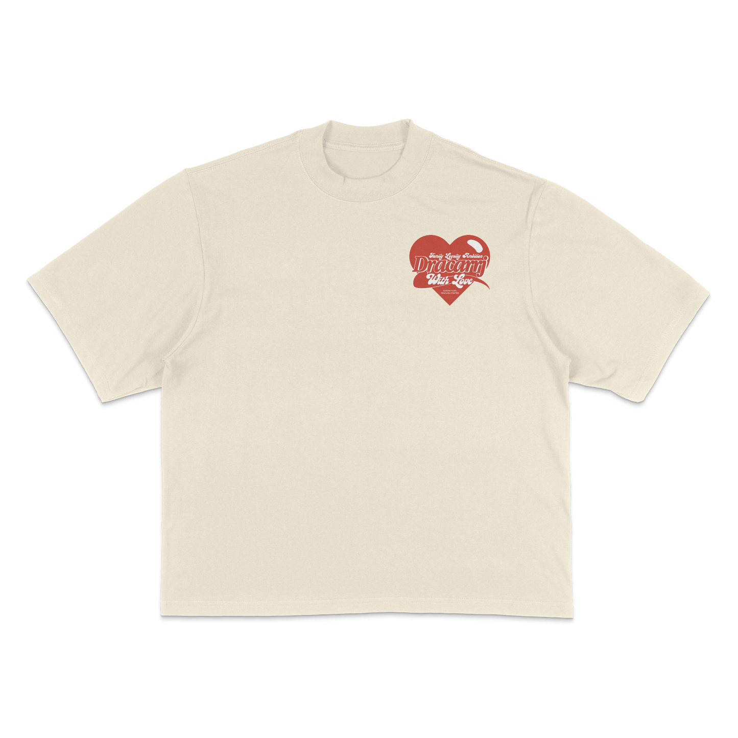ELEGANT LOVE 7.5 OZ HEAVYWEIGHT DROPSHOULDER TEE