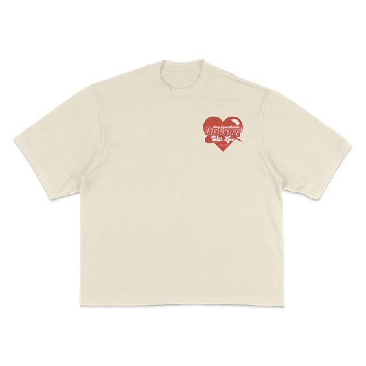 ELEGANT LOVE 7.5 OZ HEAVYWEIGHT DROPSHOULDER TEE