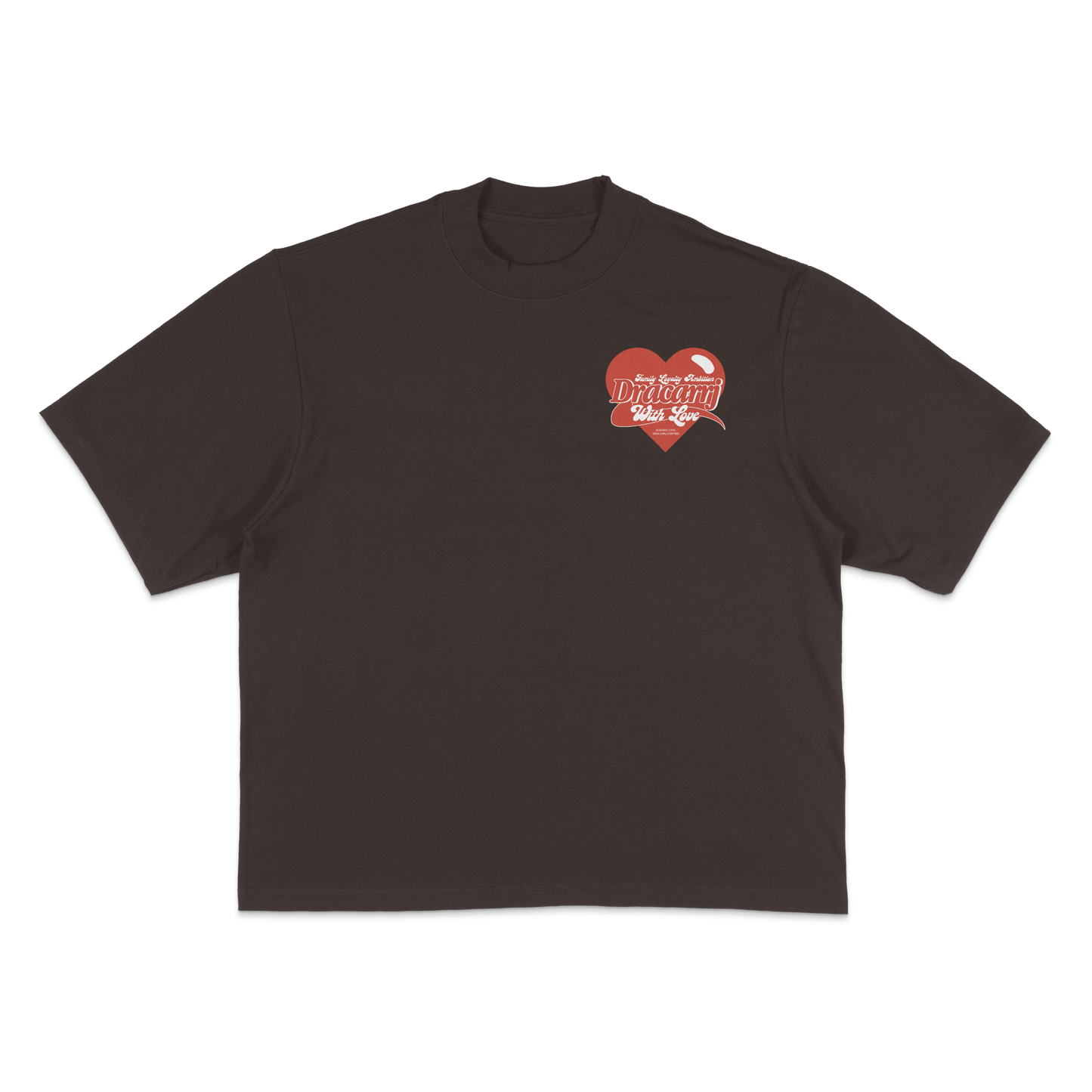 ELEGANT LOVE 7.5 OZ HEAVYWEIGHT DROPSHOULDER TEE