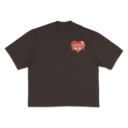 ELEGANT LOVE 7.5 OZ HEAVYWEIGHT DROPSHOULDER TEE