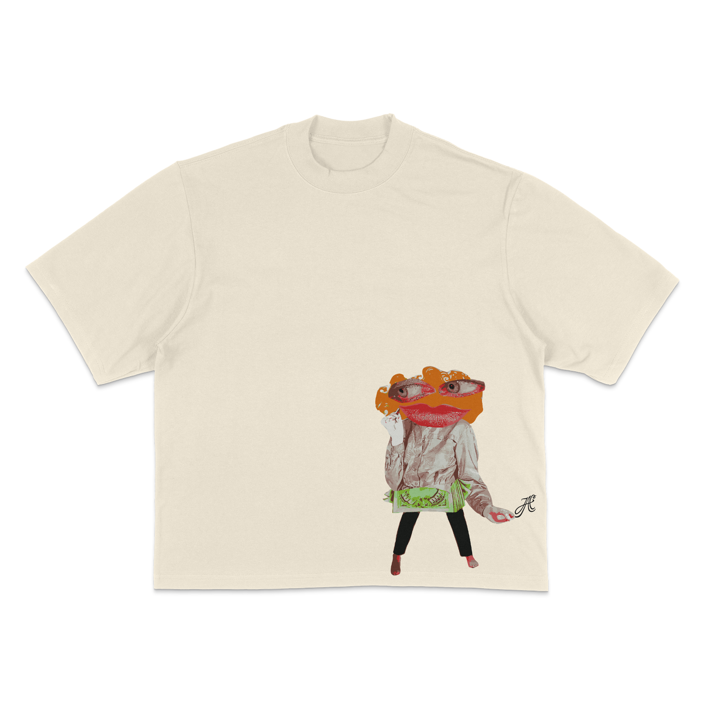 CYNTHIA 7.5 OZ HEAVYWEIGHT GARMENT TEE