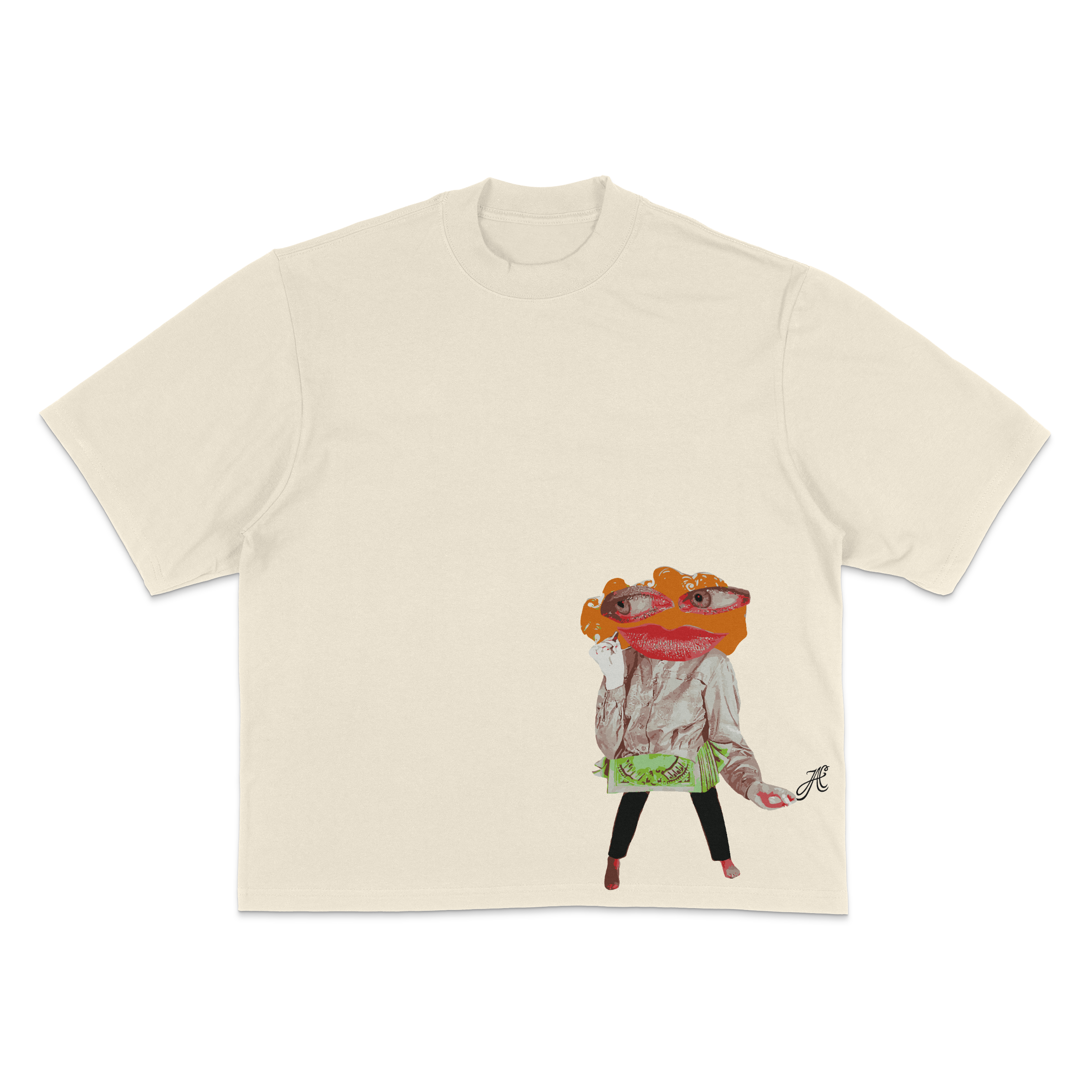 CYNTHIA 7.5 OZ MAX HEAVYWEIGHT OVERSIZED TEE