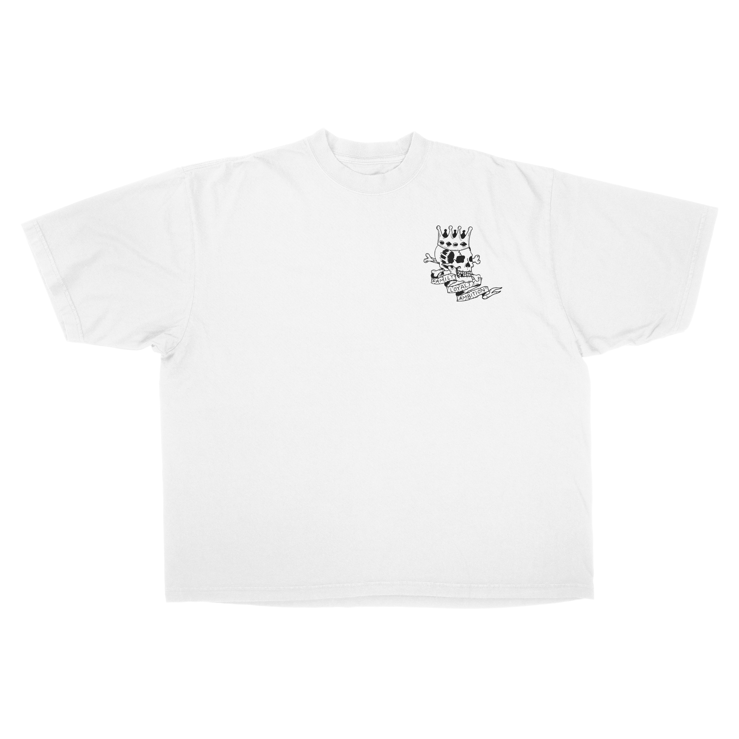 SKULL ESSENTIAL TEE 7.5 OZ MAX HEAVYWEIGHT OVERSIZED TEE
