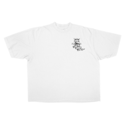 SKULL ESSENTIAL TEE 7.5 OZ MAX HEAVYWEIGHT GARMENT DROP SHOULDER TEE