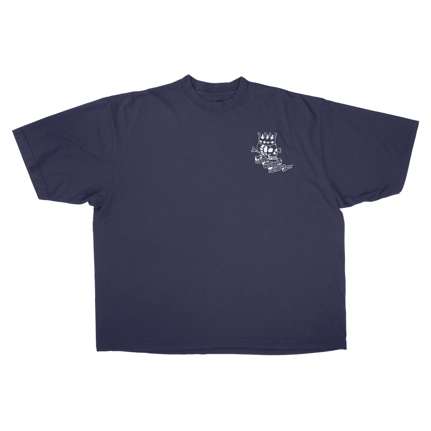 SKULL ESSENTIAL TEE 7.5 OZ MAX HEAVYWEIGHT GARMENT DROP SHOULDER TEE