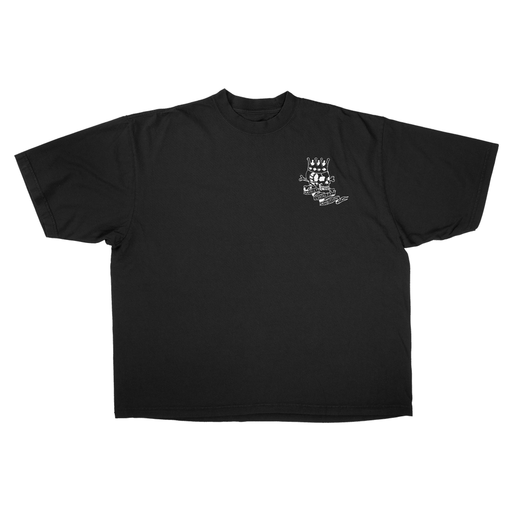 SKULL ESSENTIAL TEE 7.5 OZ MAX HEAVYWEIGHT OVERSIZED TEE