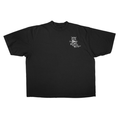 SKULL ESSENTIAL TEE 7.5 OZ MAX HEAVYWEIGHT GARMENT DROP SHOULDER TEE