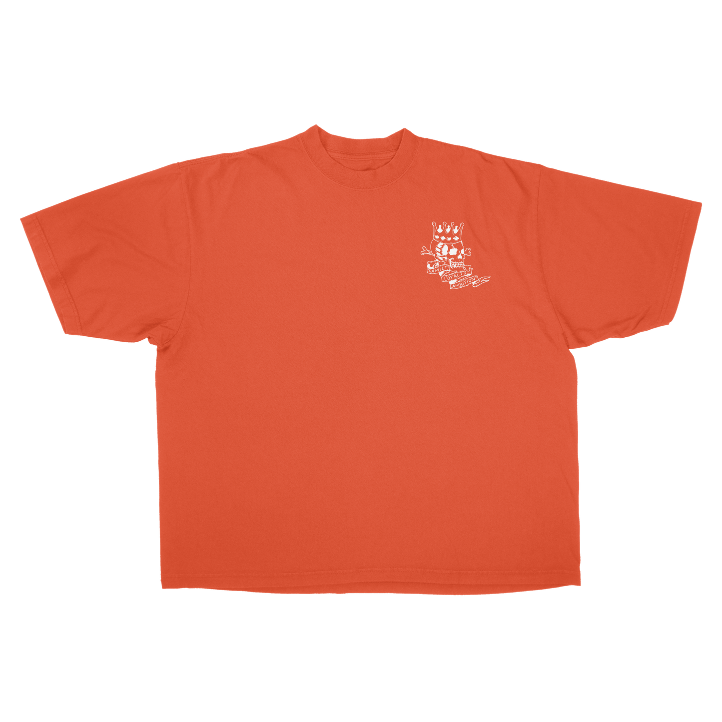 SKULL ESSENTIAL TEE 7.5 OZ MAX HEAVYWEIGHT GARMENT DROP SHOULDER TEE