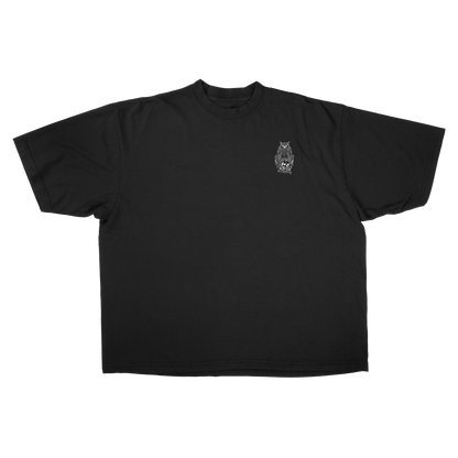 OWL ESSENTIAL 7.5 OZ MAX HEAVYWEIGHT GARMENT DROP SHOULDER TEE