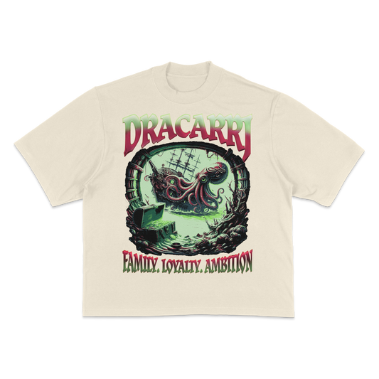 KRAKEN 7.5 OZ HEAVYWEIGHT DROPSHOULDER TEE