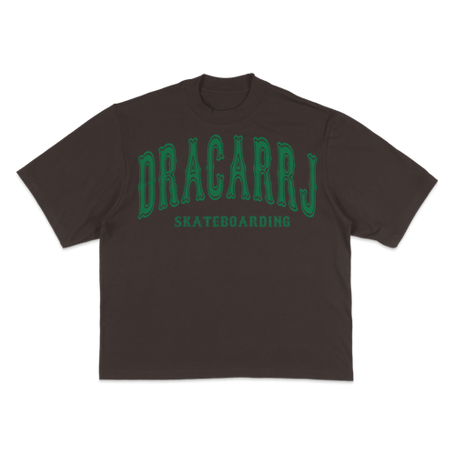 7.5oz Max Heavyweight Oversized Dracarrj Skateboarding Tee