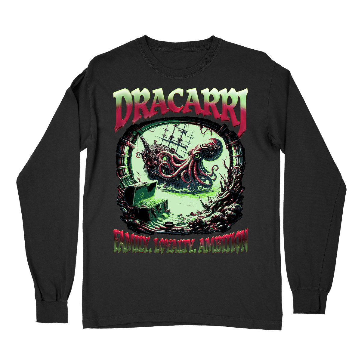 COMFORT COLORS HEAVYWEIGHT RING SPUN KRAKEN LONG SLEEVE