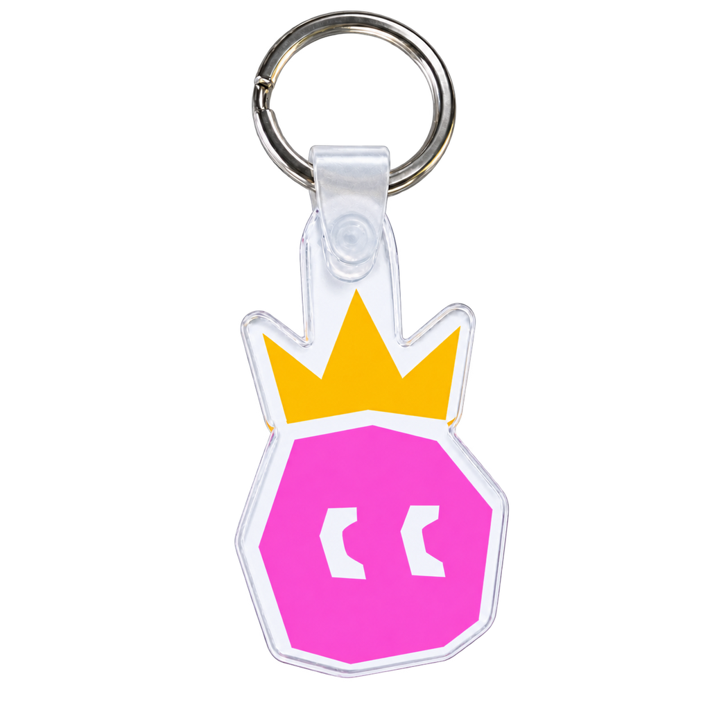 CROWN KEY CHAINS WITH RING