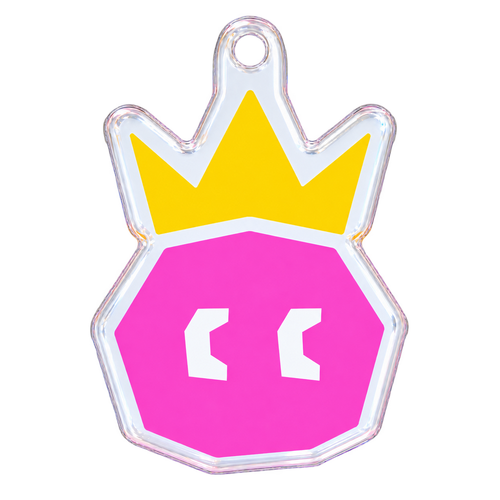 CROWN KEY CHAINS W/O RING