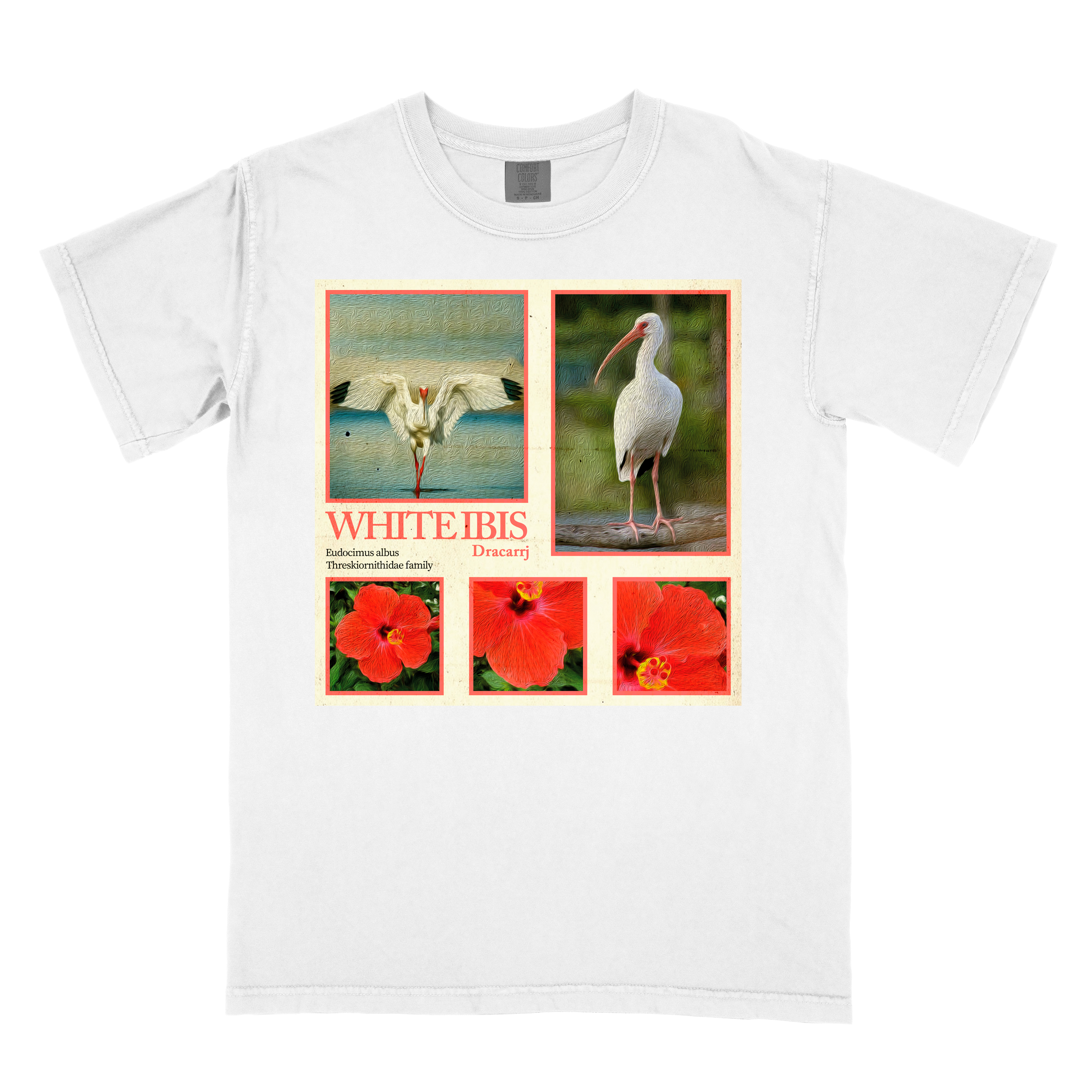 White Ibis Tee