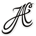 A LOGO OG STICKER