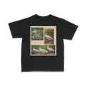 DRACARRJ SPOONBILL 6.0 oz kids tee in Black, front