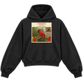 CARDINAL CROPPED HOODIE — black — front