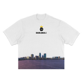 Dracarrj Scene Collection 7.5oz heavyweight tee in White