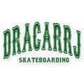 DRACARRJ SKATEBOARDING STICKER
