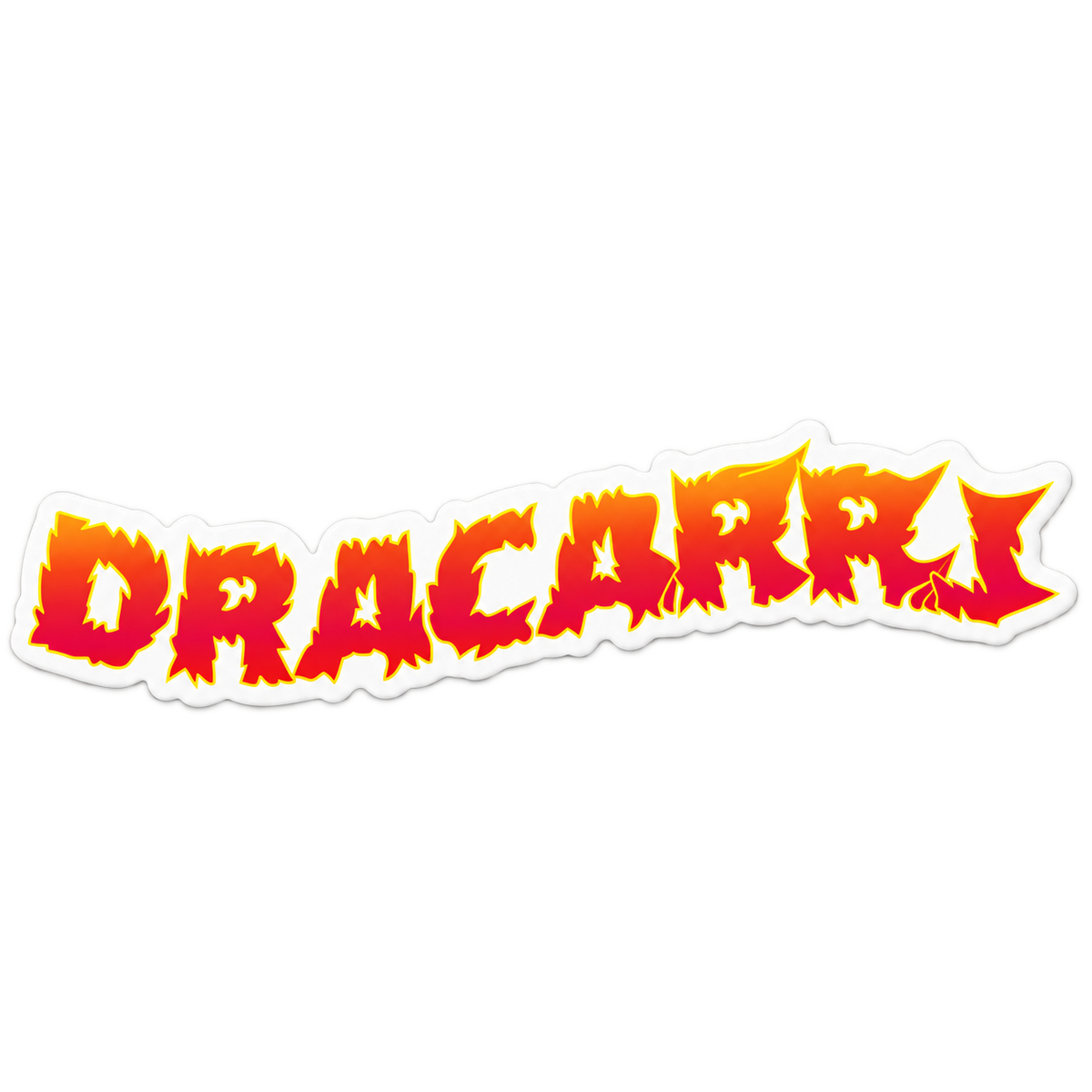 FLAME LOGO STICKER