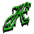 SLIME LOGO STICKER