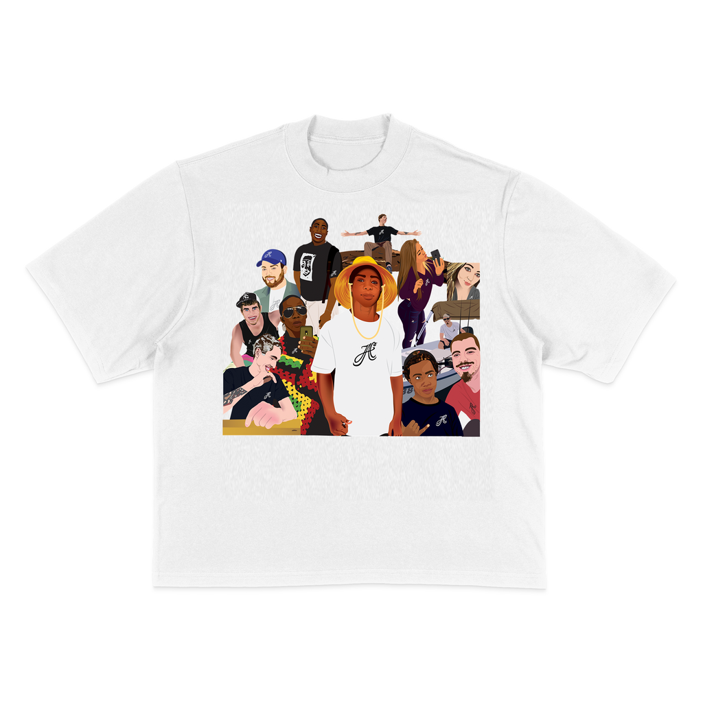legacy 7.5 oz oversized white front